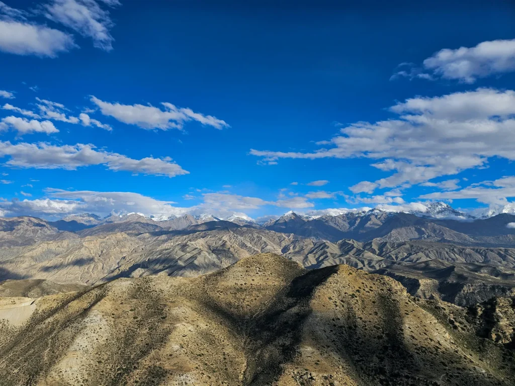 Kagbeni village and the Kali Gandaki valley, Mustang
